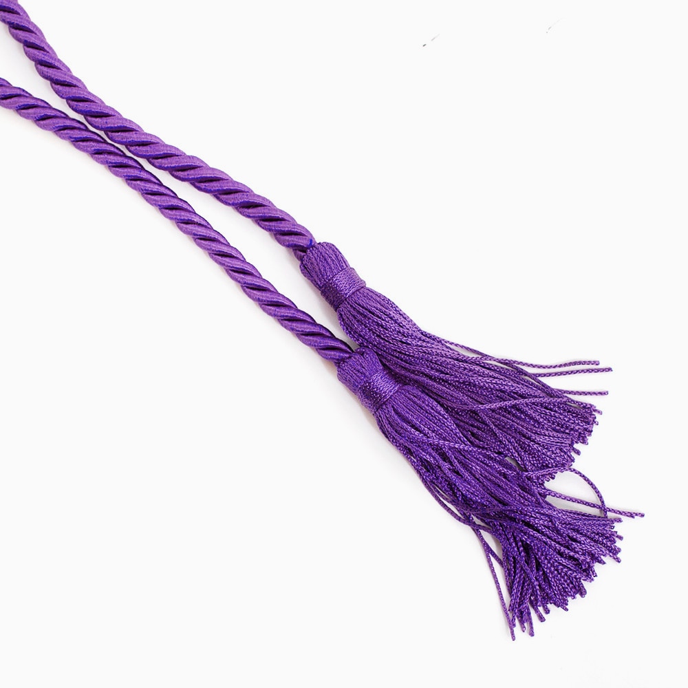 Ducks Spirit, Josten's, Honor Cord, Grad, Double Cord, 345111, Purple/Purple